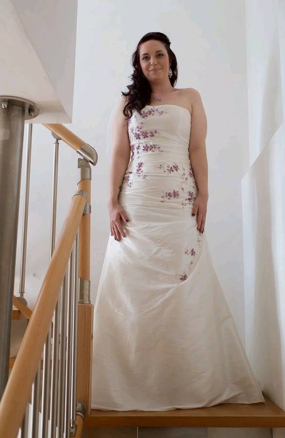 Purple Wedding Dresses Size 14